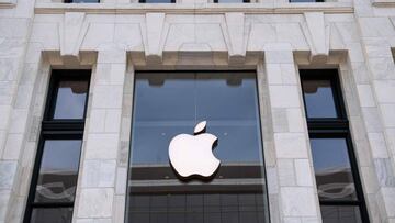 Tienda Apple cerrada en Washington, D.C. Abril 29, 2020.