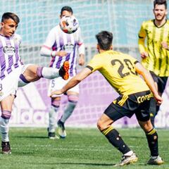 El XI de la cantera del Pucela en la primera fase