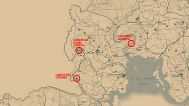 Todos los peces legendarios de Red Dead Redemption 2