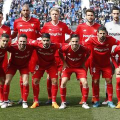 1x1 del Sevilla: En la Champions, desenfreno; en Liga, ibuprofeno