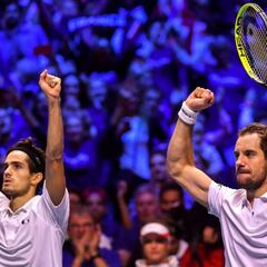 Francia ya manda en la final gracias a Gasquet y Herbert