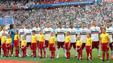 Los jugadores de México que llegan apercibidos ante Suecia