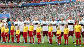 Los jugadores de México que llegan apercibidos ante Suecia