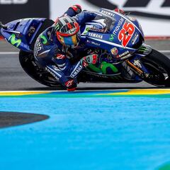 Maverick lidera con otra pole el triplete de Yamaha en Le Mans