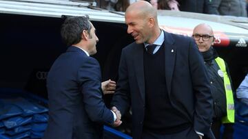 Zidane y Valverde, el pasado 23 de diciembre.