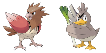 pokemon spearow farfetchd