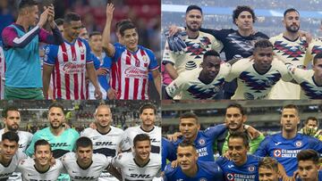 ¡Caliente.mx ficha a los cuatro grandes de la Liga MX!