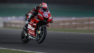 Dovizioso en Qatar.