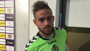 Roger Martí en el Real Valladolid.