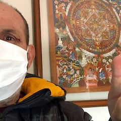 Juanito Oiarzabal ya está en casa tras superar el COVID