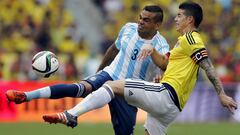 Colombia y Argentina se enfrentaron en la Copa Am&eacute;rica de Chile. 