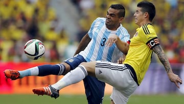 Colombia y Argentina se enfrentaron en la Copa Am&eacute;rica de Chile. 