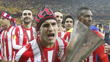 Koke ganó la Europa League de la temporada 2011-12, el primer título de Simeone al frente del Atlético. Medalla de plata para la Comunidad de Madrid.