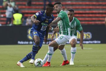 Atlético Nacional derrotó 1-0 a Alianza Petolera en el Atanasio por la fecha 14 de la Liga Águila. El único gol del partido lo marcó el delantero Omar Duarte. 