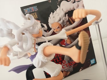 Monkey D. Luffy de ‘One Piece’ y su alocada transformación Gear 5 en esta trepidante figura