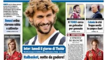 La portada de 'Turttosport': "Llorente, ¿es sólo guapo?"