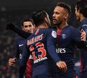 El PSG golea al Guingamp