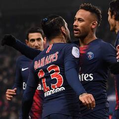 El PSG golea al Guingamp