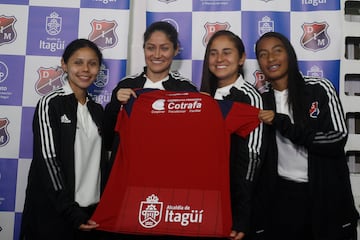 Independiente Medellín presentó su equipo femenino para la Liga BetPlay Femenina 2023 en la que buscará su primer título