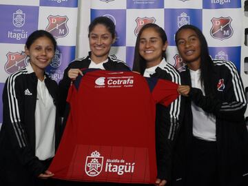 Independiente Medellín presentó su equipo femenino para la Liga BetPlay Femenina 2023 en la que buscará su primer título