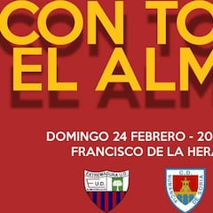 El Extremadura solo quiere "valientes" en su estadio