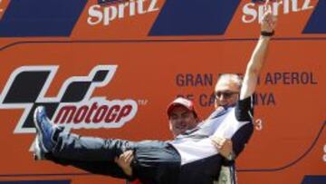 SINTONÍA. Lorenzo mantiene una larga relación con Forcada.