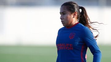 Leicy Santos, en busca de su primer título con el Atlético de Madrid