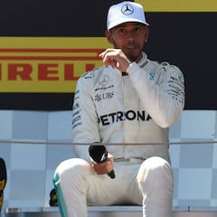 Hamilton renunció a beber agua para ganar a Vettel en Montmeló
