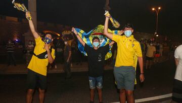 12/07/20 ALEGRIA ASCENSO PRIMERA DIVISION DEL CADIZ EN LA ZONA DE CELEBRACION DE PUERTA TIERRA
AFICIONADOS SEGUIDORES