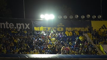 Fans o Aficion during the 4th round match between America and Queretaro as part of the Liga BBVA MX, Torneo Apertura 2025 at Ciudad de Los Deportes Stadium, on August 09, 2025 in Mexico City, Mexico.