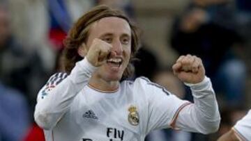 El centrocampista croata del Real Madrid, Luka Modric.