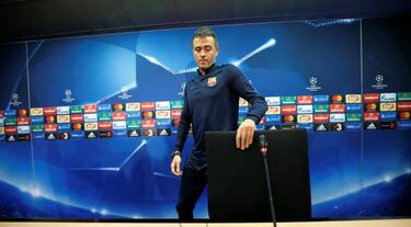Luis Enrique: "I haven’t seen any Barça fans in low spirits"