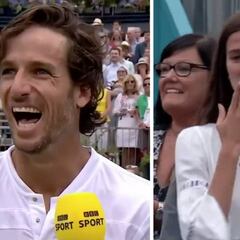 Genialidad: el momentazo de Feli con su novia justo después de coronarse en Queens