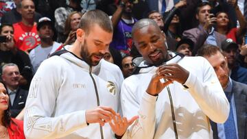 El vacío que dejan en los Raptors las salidas de Gasol e Ibaka