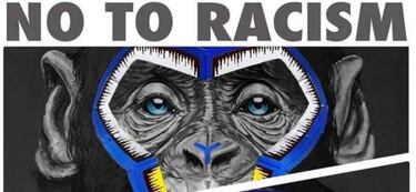 Más lío en Italia: campaña de la Serie A contra el racismo... con un cartel de tres monos