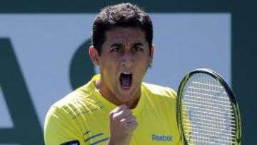 <b>ADELANTE. </b>Almagro acabó con el número 7 del mundo, Berdych.