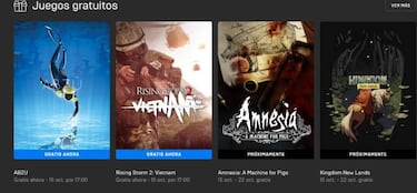 ABZÛ y Rising Storm 2: Vietnam, juegos gratis en Epic Games Store