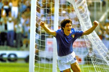 Paolo Rossi en el Mundial de 1982
