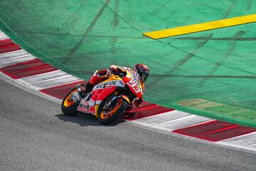 El piloto nacido en Cervera ha realizado un test privado  en el Circuit de Barcelona-Catalunya, es su primer entrenamiento tras la grave lesión que sufrió. La moto utilizada ha sido la RC213V-S, un modelo de Honda imilar a una auténtica MotoGP que entrega una potencia de 215 CV a 10.500 rpm y pesa 160 kilogramos.