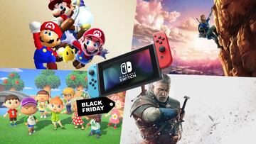 Black Friday 2020 en Nintendo Switch: todas las ofertas en juegos y packs de consola