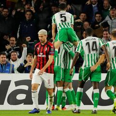 Betis 1 - Milán 1: resultado, resumen y goles. Europa League