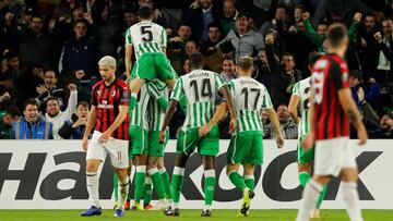 Betis 1 - Milán 1: resultado, resumen y goles. Europa League