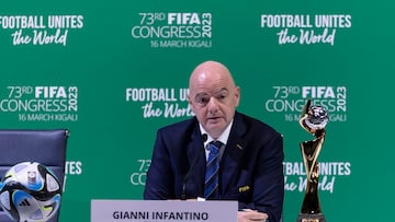 Infantino explica por qué la FIFA eligió a Chile como sede del Mundial