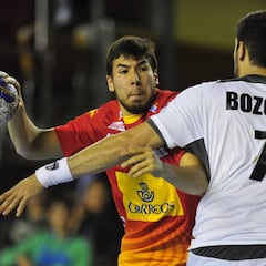 G. Aginagalde y D. Dujsebaev,
los extremos de Jordi Ribera