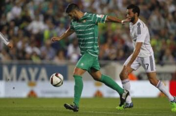 Óscar Múñoz marca el 1-1.