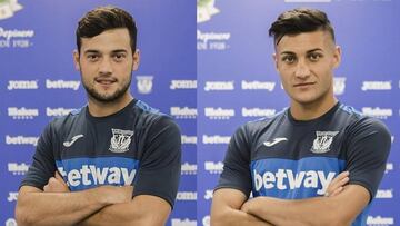 Arn&aacute;iz y &Oacute;scar Rodr&iacute;guez, nuevos refuerzos del Legan&eacute;s.