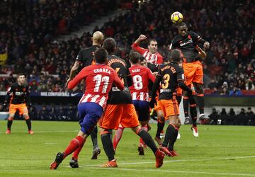 Atlético de Madrid-Valencia en imágenes