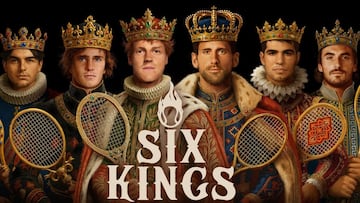 Cartel promocional del Six Kings Slam 2025.