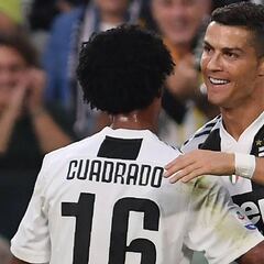 La Juventus de Cristiano y Cuadrado empata ante Genoa