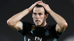 Gareth Bale, durante el partido ante el City.